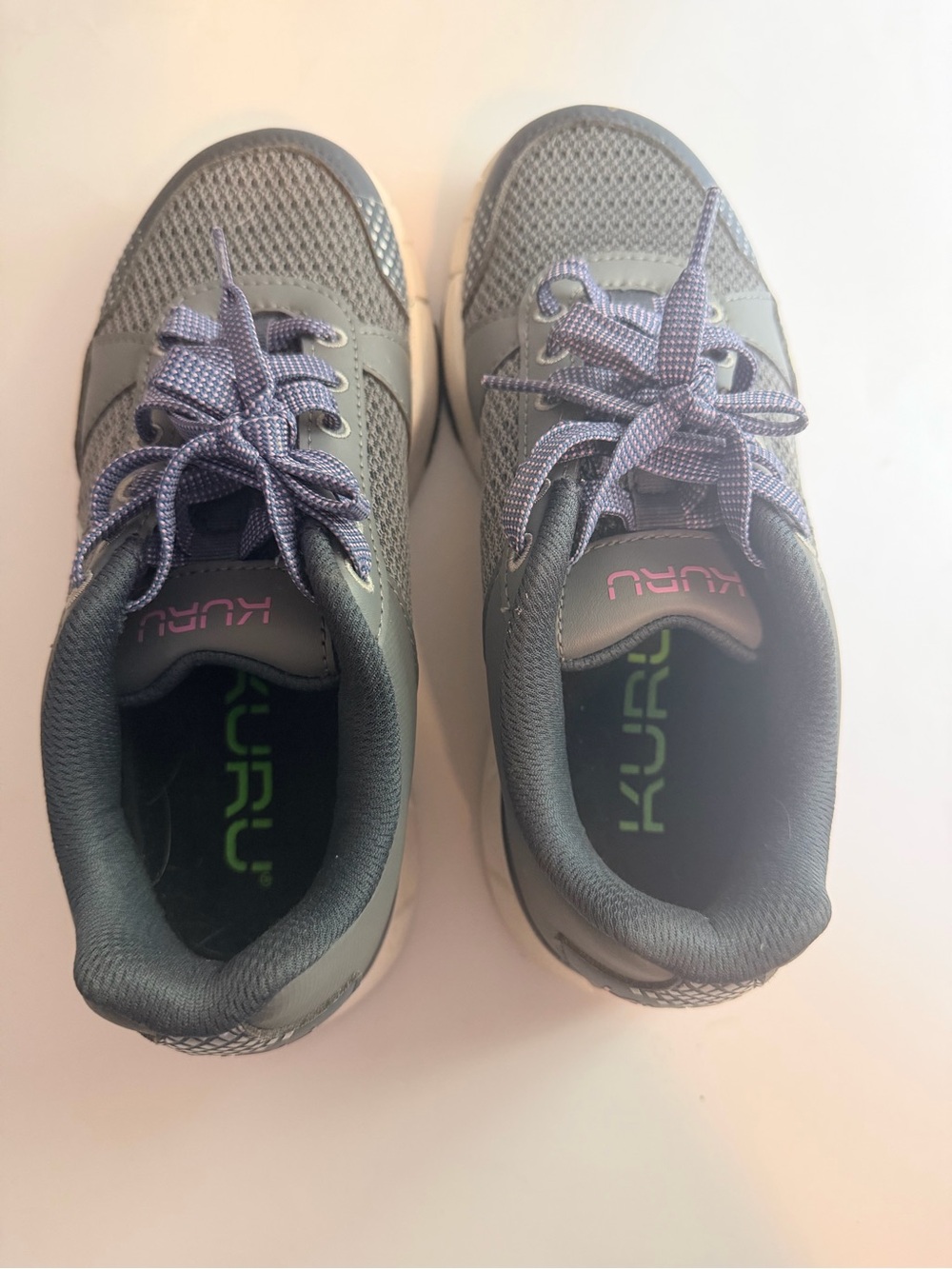 KURU Quantum 2.0 Women's Walking Fitness Sneakers - Size 6 M - Pewter Night Sky - Picture 7 of 12